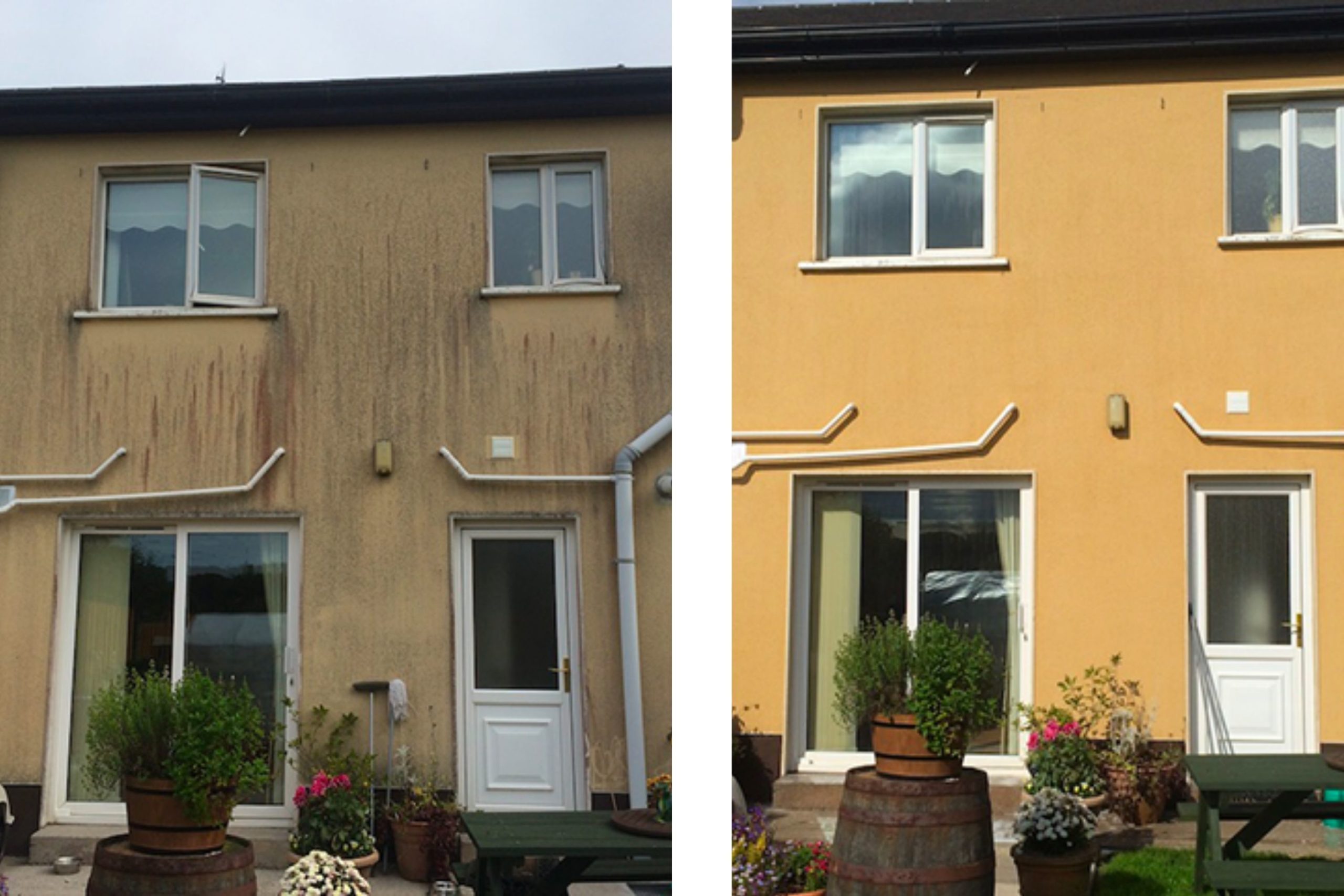 Professional render cleaning in Surrey by Surrey Pressure Clean