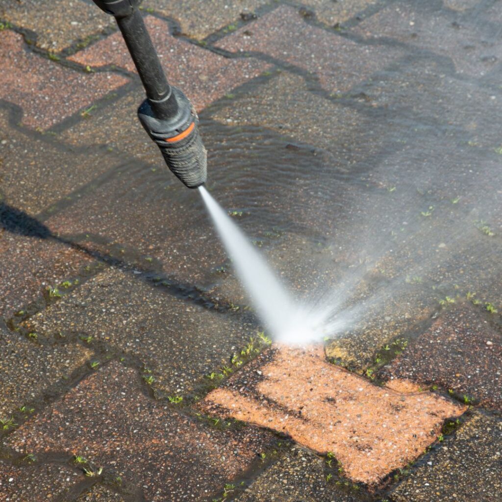 pressure washing